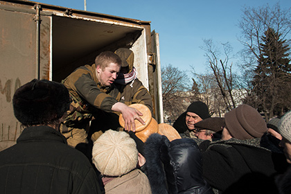 на востоке Украины 1,5 миллиона человек оказались на грани голода