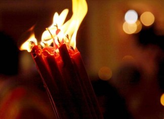 О принесении Благодатного огня в Италию Благодатный огонь