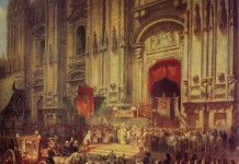 28 апреля 1799 года войска Суворова взяли Милан Торжественная встреча Суворова в Милане в апреле 1799 г. Художник А.И. Шарлемань