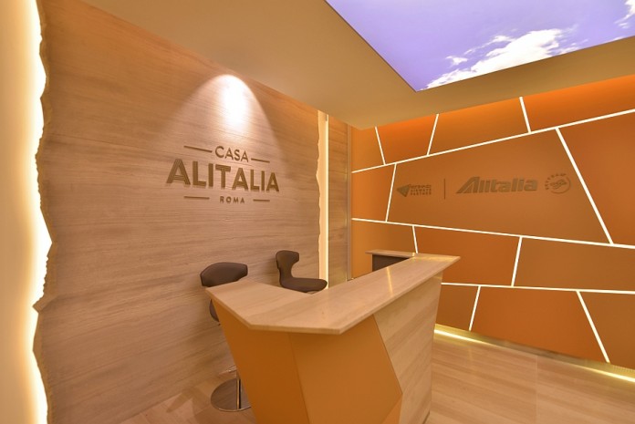 Alitalia открыла два лаунжа в стиле настоящего итальянского дома