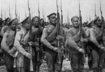 «Завещаем всем — никогда и никому с русскими не воевать» George H. Mewes/ National Geographic Magazine, Volume 31 (1917)