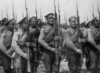 «Завещаем всем — никогда и никому с русскими не воевать» George H. Mewes/ National Geographic Magazine, Volume 31 (1917)