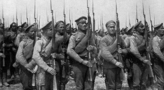 «Завещаем всем — никогда и никому с русскими не воевать» George H. Mewes/ National Geographic Magazine, Volume 31 (1917)