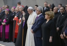 Папа Римский Франциск почтил память жертв Геноцида армян Папа Римский Франциск почтил память жертв Геноцида армян