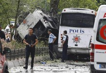 При взрыве в Стамбуле погибли 11 человек При взрыве в Стамбуле погибли 11 человек