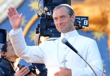 На Венецианском фестивале состоится премьера сериала о папе Римском Джуд Лоу в роли папы Римского