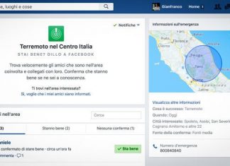 Facebook включил функцию “Проверка безопасности” в Италии safe check