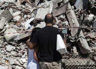 Италия просит ослабить для нее критерии пакта стабильности ЕС Руины после землетрясения в Италии