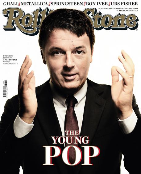 Renzi in copertina "Rolling Stone"