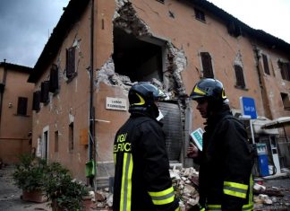 В Италии произошло новое разрушительное землетрясение землетрясение в италии