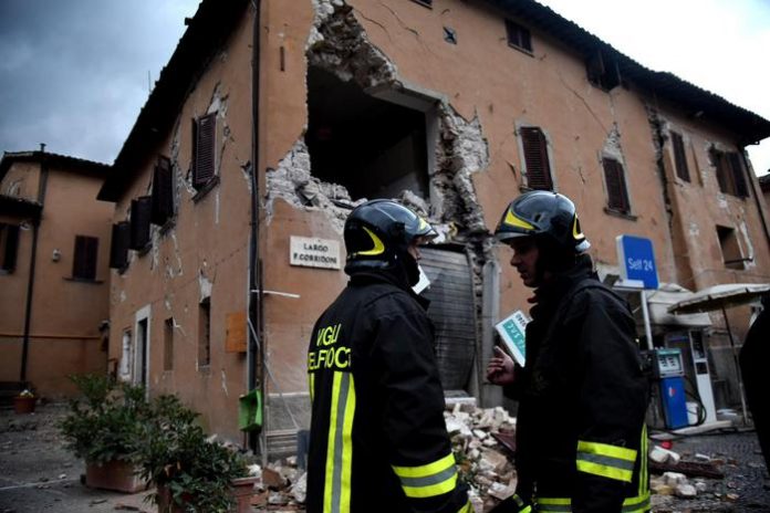землетрясение в италии