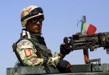 Италия отправит солдат на границу с Россией итальянские военные