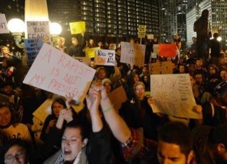 Америка протестует против Трампа америка протесты