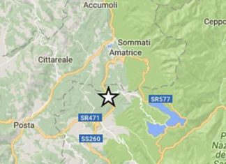В Центральной Италии произошло сильное землетрясение terremoto
