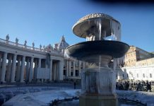 На Европу обрушились аномальные морозы фонтан