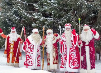 Где живут лучшие Деды Морозы России дед мороз