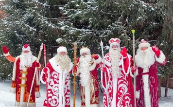 Где живут лучшие Деды Морозы России дед мороз