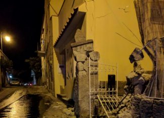 На итальянском острове Искья произошло сильное землетрясение