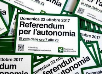 Итальянские области Венето и Ломбардия проголосовали за автономию