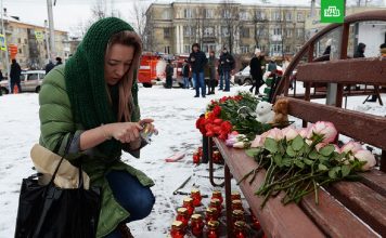 При пожаре в Кемерове погибли 64 человека