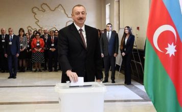 Ильхам Алиев переизбран президентом Азербайджана