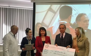 Посол Италии передал детскому онкоцентру в Москве более 12 миллионов рублей