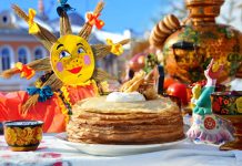 Россияне и соотечественники празднуют Масленицу