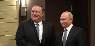 Путин и Помпео выразили готовность к восстановлению российско-американских отношений