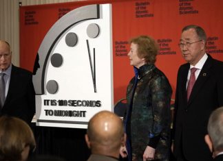 Стрелки “Часов Судного дня” перевели на десять секунд ближе к “ядерной полуночи”