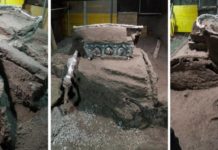 На раскопках в Помпеях обнаружили повозку для торжеств I века