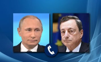 Путин обсудил с премьером Италии ситуацию в Афганистане