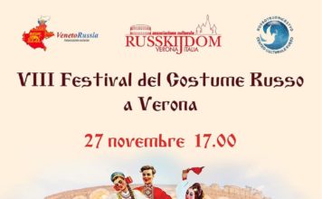 A Verona, il 27 novembre, si svolge l’8° edizione del Festival del Costume Russo