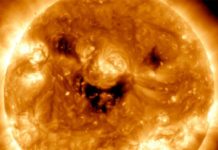 Магнитные бури на Земле усилились из-за воздействия корональной дыры на Солнце