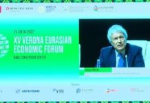 Intervento dell’Ambasciatore russo in Italia S.Razov al XV Forum economico eurasiatico di Verona / Baku, Azerbaigian, 28 ottobre 2022