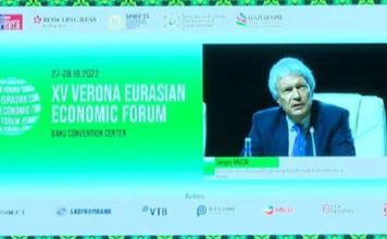 Intervento dell’Ambasciatore russo in Italia S.Razov al XV Forum economico eurasiatico di Verona / Baku, Azerbaigian, 28 ottobre 2022