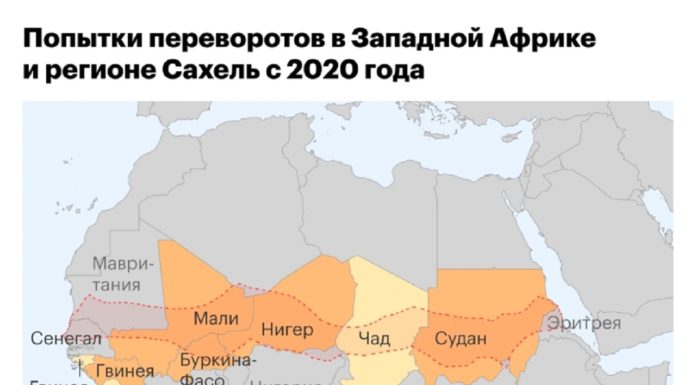 Как Западная Африка стала основным поясом нестабильности