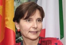 Посол Италии в Российской Федерации Чечилия Пиччони приступила к исполнению своих обязанностей