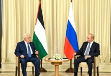 Ближневосточный урегулировщик: О чем Владимир Путин говорил с президентом Палестины Махмудом Аббасом