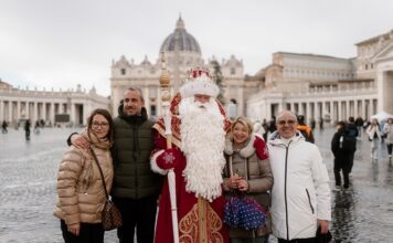 Дед Мороз отправляется в зарубежное путешествие