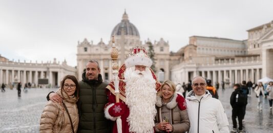 Дед Мороз отправляется в зарубежное путешествие