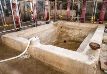 При раскопках в Помпеях был обнаружен большой банный комплекс