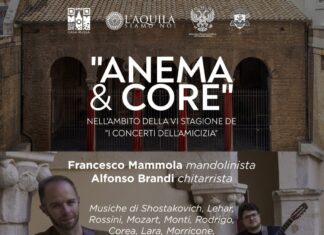 Сoncerto “Anema & Core” nell’ambito della VI stagione de “I Concerti dell’Amicizia”