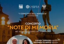 Casa Russa a Roma ospita il concerto “Note di Memoria” in occasione del 16° anniversario del devastante terremoto dell’Aquila