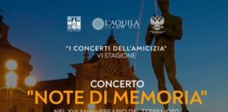 Casa Russa a Roma ospita il concerto “Note di Memoria” in occasione del 16° anniversario del devastante terremoto dell’Aquila