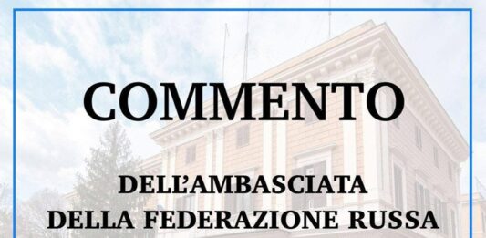 Commento dell’Ambasciata della Federazione Russa nella Repubblica Italiana