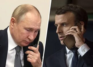 Путин и Макрон впервые почти за три года поговорили по телефону