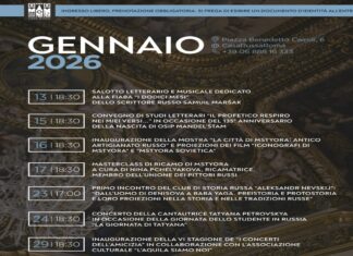 Casa Russa a Roma: Gli eventi del mese di Gennaio 2026