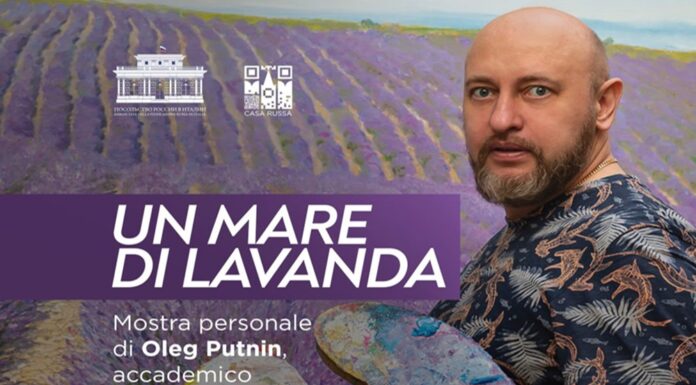 Mostra «Un mare di lavanda» a Casa Russa a Roma